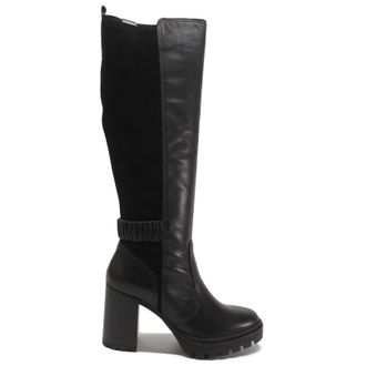 Pikolinos Cervera W1H Leather Womens Zip Up Boots - Black - Size:UK 3-3.5