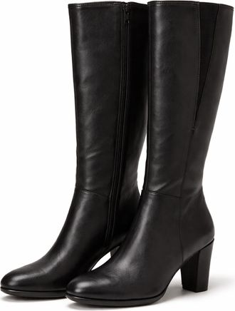 The Flexx Womens Santeros High Heeled Boot In Black