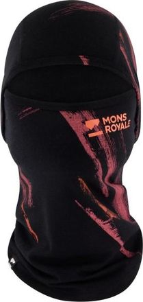 Mons Royale Santa Rosa Merino Flex 200 Balaclava Sturmhaube - Unisex | schwarz