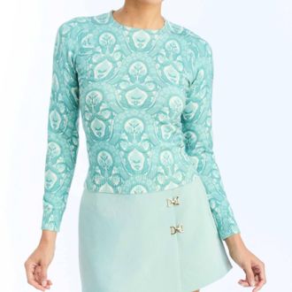 Mestiza New York Phoebe Sweater In Trellis Aquarelle