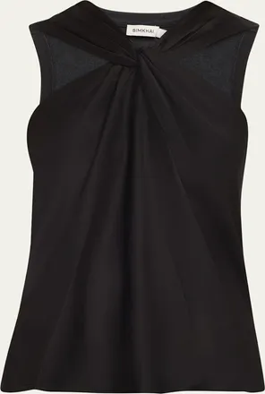SIMKHAI Ria Sleeveless Top