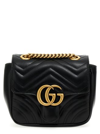 Gucci Black Marmont Mini Shoulder Bag