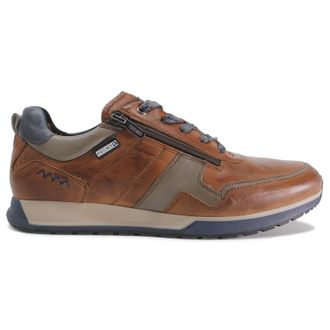 Pikolinos Cambil M5N-6010C3 Leather Mens Low Top Trainers - Cuero - Size:UK 10.5-11