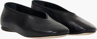 Anine Bing Ana Smooth Leather Flat in Black at Nordstrom, Size 38