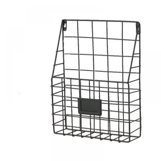 OEM 1 Unidad De Estante De Pared Para Revistas/revistas/papeleras/cesta Para Peri&oacute;dicos (negro)