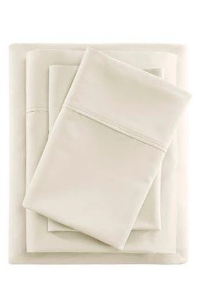 Beautyrest 600 Thread Count Cooling Cotton Rich Sheet Set in Ivory at Nordstrom Rack, Size California King