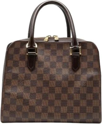 Louis Vuitton Pre-owned Ebene Triana - Dames - Vintage Handtas - Bruin - ONE Size - Vintage