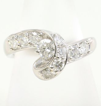 C&A Platinum Platinum 900 Band Ring (Pre-Owned)
