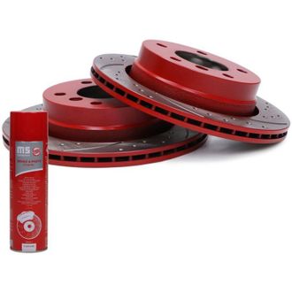 OEM Discos De Freno Traseros 24011901071se-set-ms 2 Piezas Sport-ext