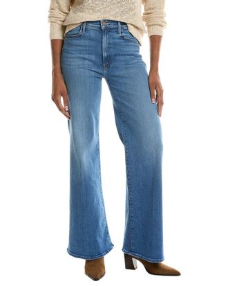 Mother The Hustler Roller Sneak Piece By Piece Wide Leg Jean