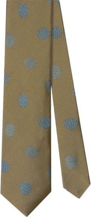 Robert Talbott Robert Oval Geo Jacquard Best of Class Necktie in Golden Poppy at Nordstrom