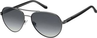 Fossil Gradient Grey Pilot Mens Sunglasses FOS 3101/S 0KJ1/9O 58