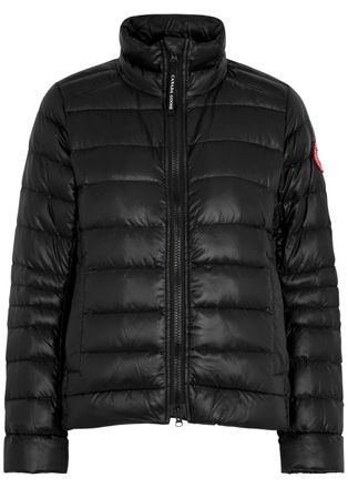 Canada Goose Cypress Quilted Shell Jacket, Black, Jacket, Ripstop - XS