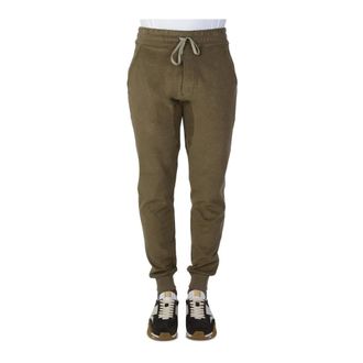 Tom Ford Sweatpants, male, Green, L, Textured Towelling Joggers