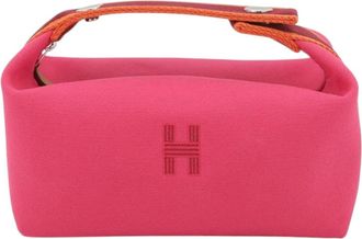 Herm&egrave;s Pre-owned Hermes Small Toile Bride A Brac Case Ladies 0B09ETYJECAN9G57