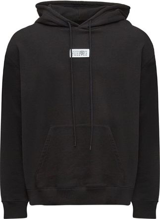Maison Margiela Mm6 Maison Margiela Mens Logo Cotton Hoodie