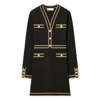 Tory Burch Mujer, Vestidos, Negro, Talla: M