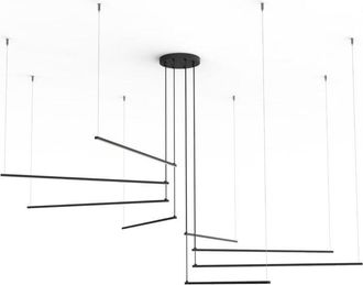 Lumicom Radius Lampara De Techo 8x Monocolor Mate