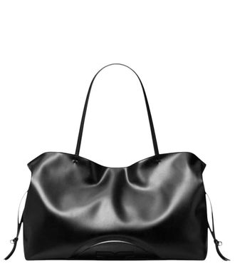Tory Burch Black Ella Large Tote