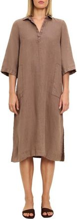 Michael Stars Briony Midi Shirtdress in Quicksand at Nordstrom, Size X-Small