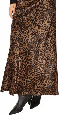 Rails Romina Maxi Skirt In Ginger Spotted