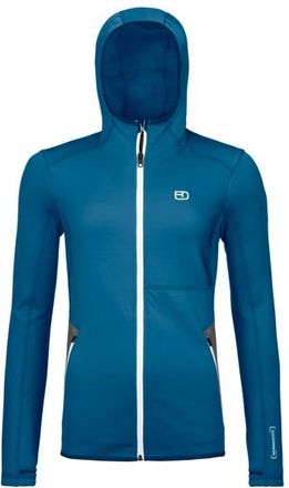 Ortovox Fleece Hoody Fleecejacke für Damen | blau