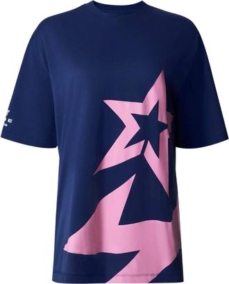 Perfect Moment T-shirt con stampa stelle - Blu