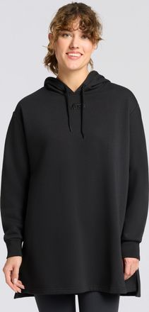 Vans Sweatkleid VANS FLEECE DRESS, Damen, Gr. XXL (44), N-Gr, schwarz, angeraute Sweatware, Obermaterial: 70% Baumwolle, 30% Polyester, unifarben, Rippb&uuml;nd