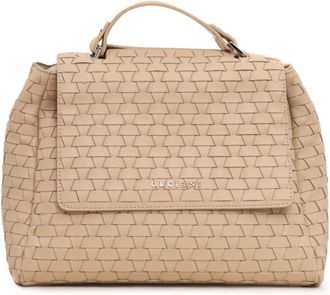 Orciani Woven Textured Shoulder Bag