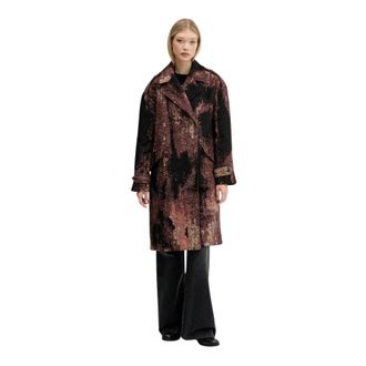 Desigual Donna, Cappotti, Marrone, M, new