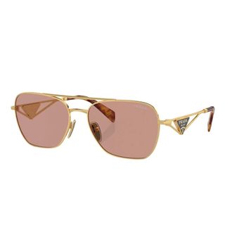 Prada Sunglasses, unisex, Yellow, Size: 59 MM Pra50S Sunglasses