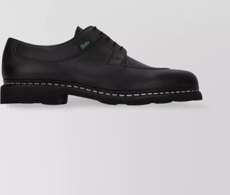Paraboot heeled lace-up shoes with stitched detailing