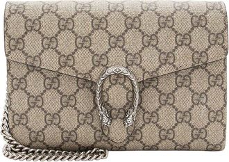 Gucci Gg Supreme Dionysus Chain Wallet (Authentic Pre-Loved)