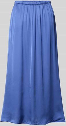 American Vintage American Vintage Midirock aus Viskose Modell BOVALOW in Bleu, Gr&ouml;&szlig;e XS