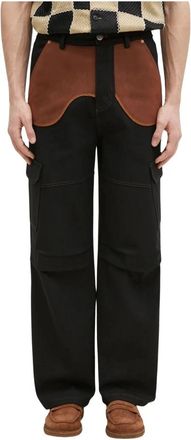 Andersson Bell Inside Out Denim Cargo Pants - Heren - Regular Fit Jeans - Zwart - L - Denim - Jeans