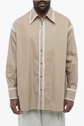 Maison Margiela MM6 Poplin Cotton Shirt Vintage Effect size 52