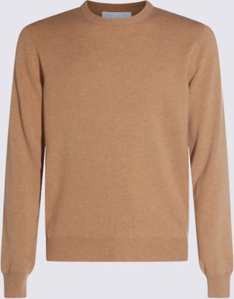 Malo Beige Cotton Knitwear