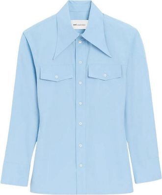 Ami Pointed Collar Shirt