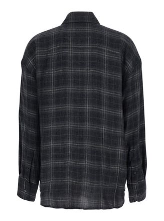 Rame Tech Fabric Shirt - Gray