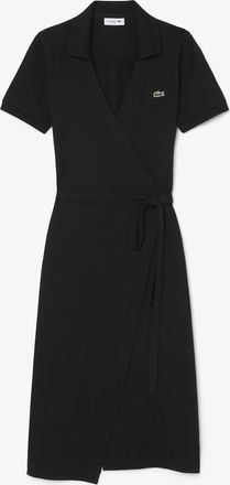 Lacoste Wikkeljurk met korte mouwen