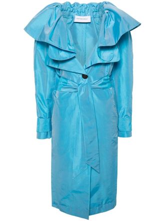 Viktor & Rolf Trench con cintura - Blu