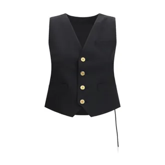 sacai Polyester Womens Waistcoat
