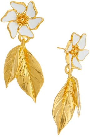 Oscar De La Renta Oscar De La Renta Cherry Blossom Earrings