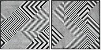 Esprit Tabla - Hogar Esprit - Abstracto Moderno - 100 X 100 Cm - Multicolor - 2 Unidades