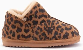 Warmbat Willow Slipper - Dames - Winterlaarzen - Bruin - 38 EU - Wol - Schoenen