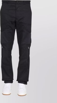 Comme Des Garçons cotton trousers with reinforced knees