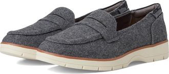 Dr. Scholls Nice Day Womens Slide Shoes Charcoal Wool : 8.5 M, Leather/Microfiber