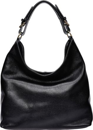 Anna Luchini Zwart Rundleer Tas