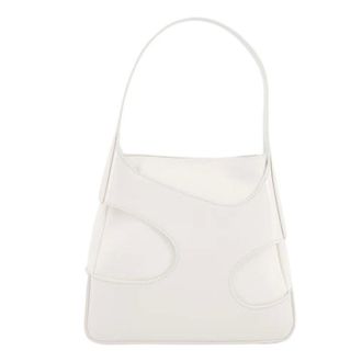 Ferragamo Pre-owned Canvas Shoulder Bag - Dames - Pre-owned - Wit - Maat: ONE Size