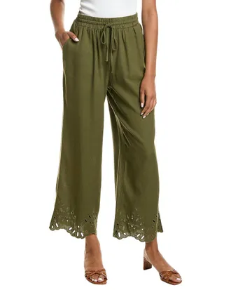 Nanette Lepore Linen-Blend Pant